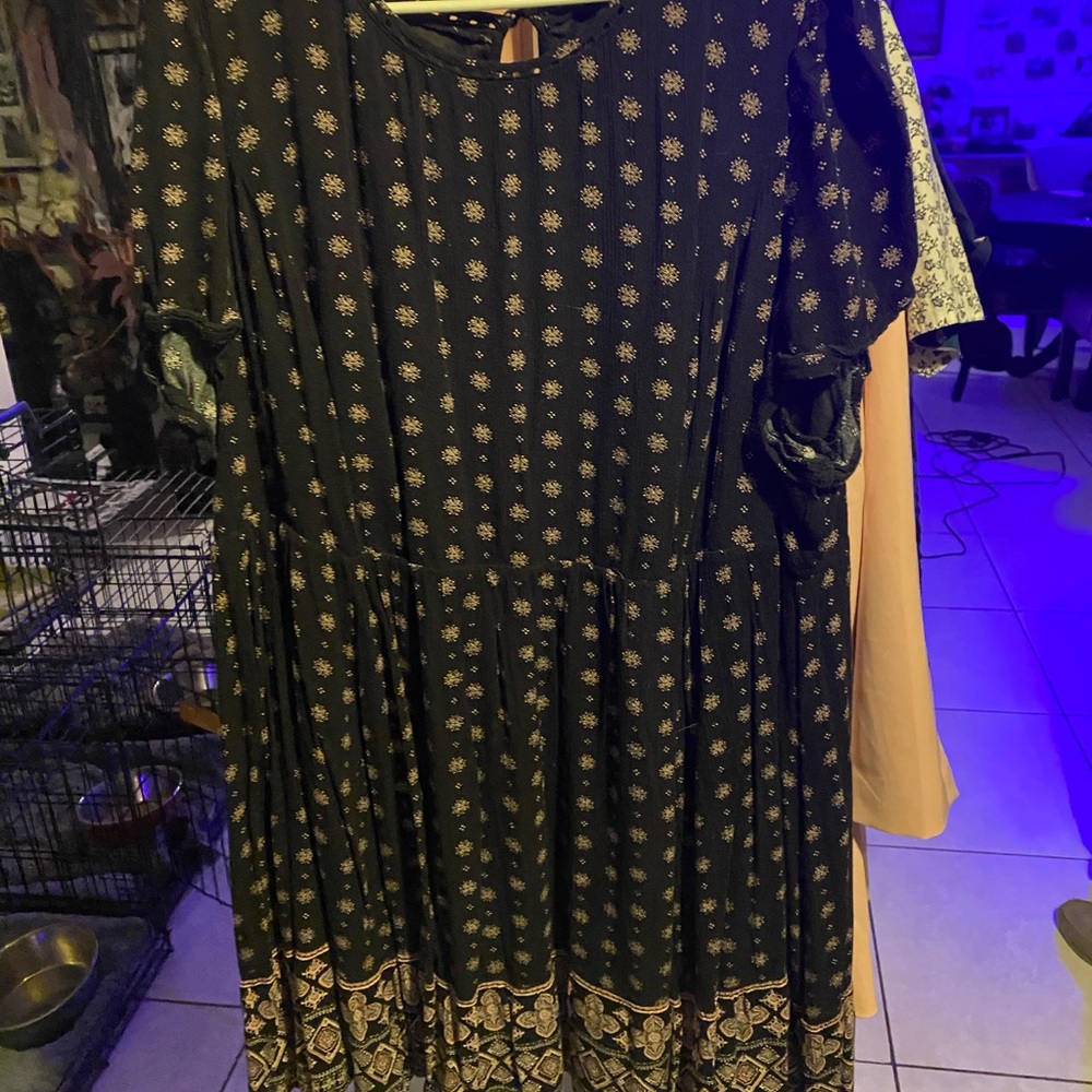 Mini skater dress